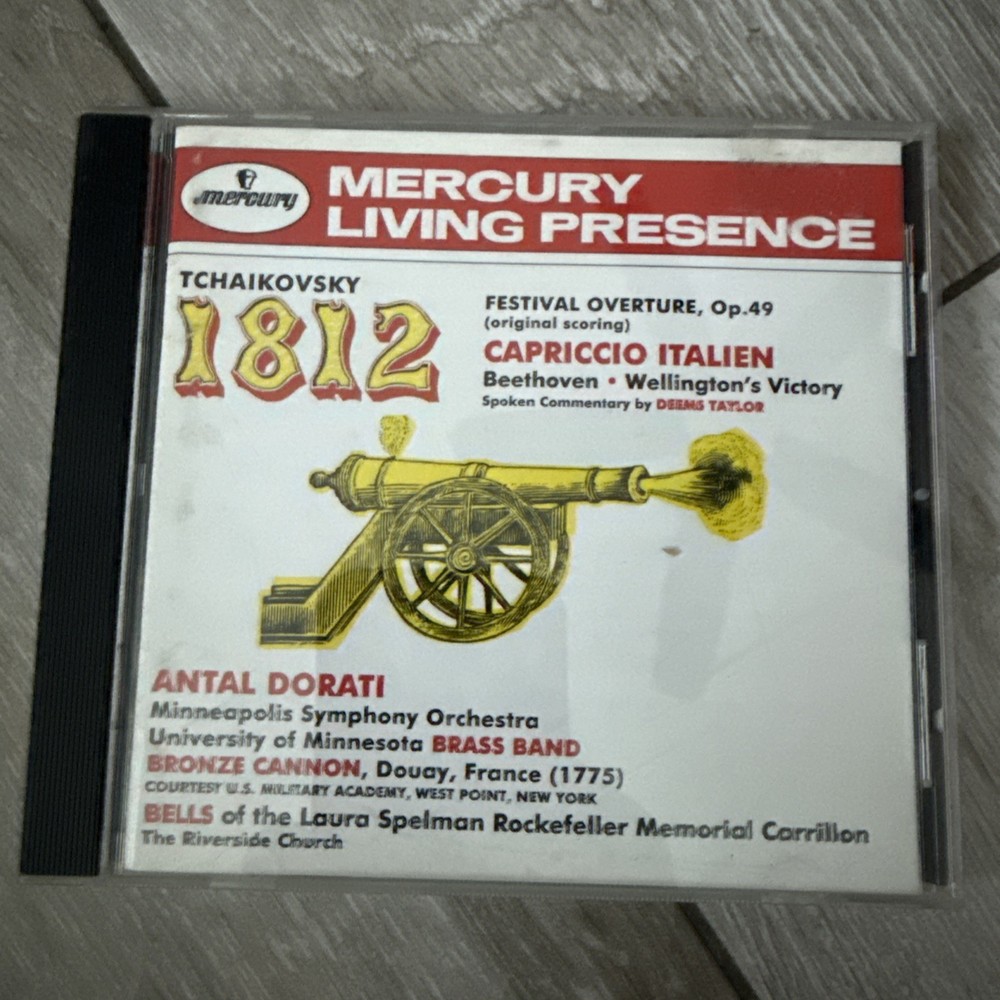 Pyotr Il'yich Tchaikovsky : 1812 Overture / Capriccio Italien / Wellington's