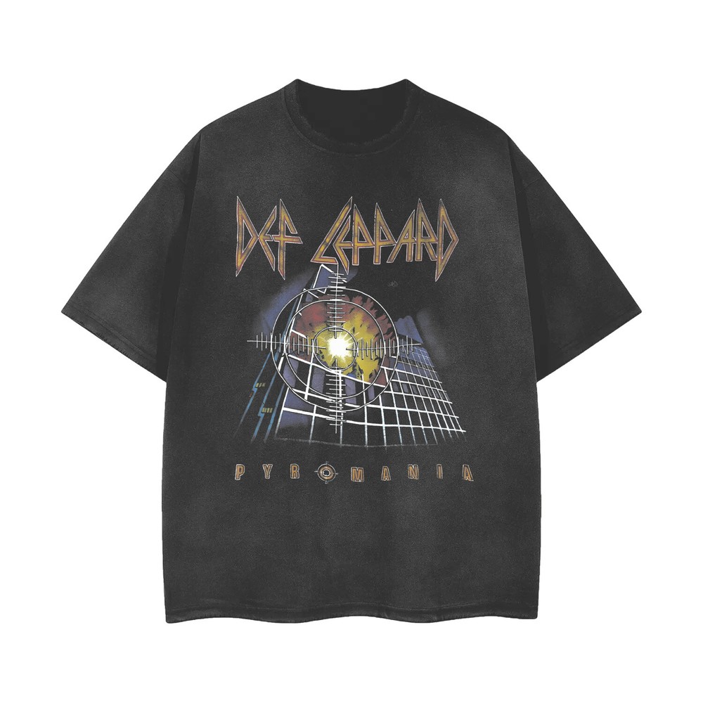 Vintage Acid Washed Distressed Rock Band T-Shirt for Men & Women 102872-image