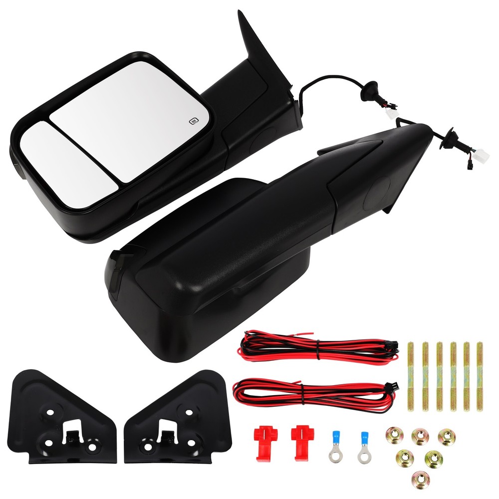 98-02 Dodge Ram 1500/2500 Heated LED Signal Tow Mirrors - Power Pair  