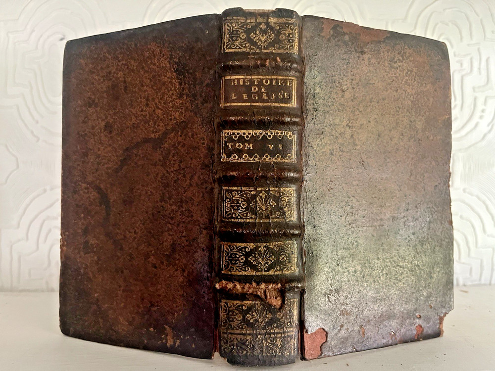 1697 Church History Antique Religious Book Early Christianity Theology