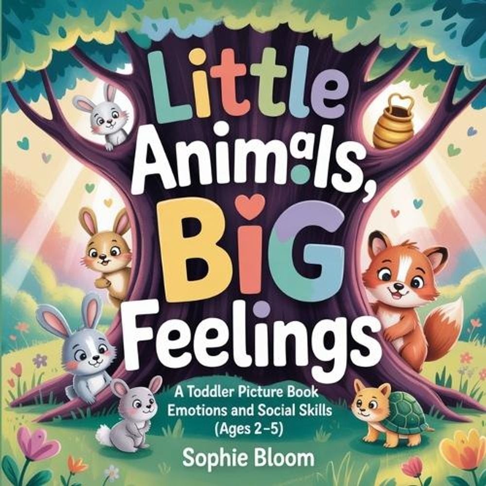 Little Animals, Big Feelings: A Toddler Picture Book About Emotions and Social S