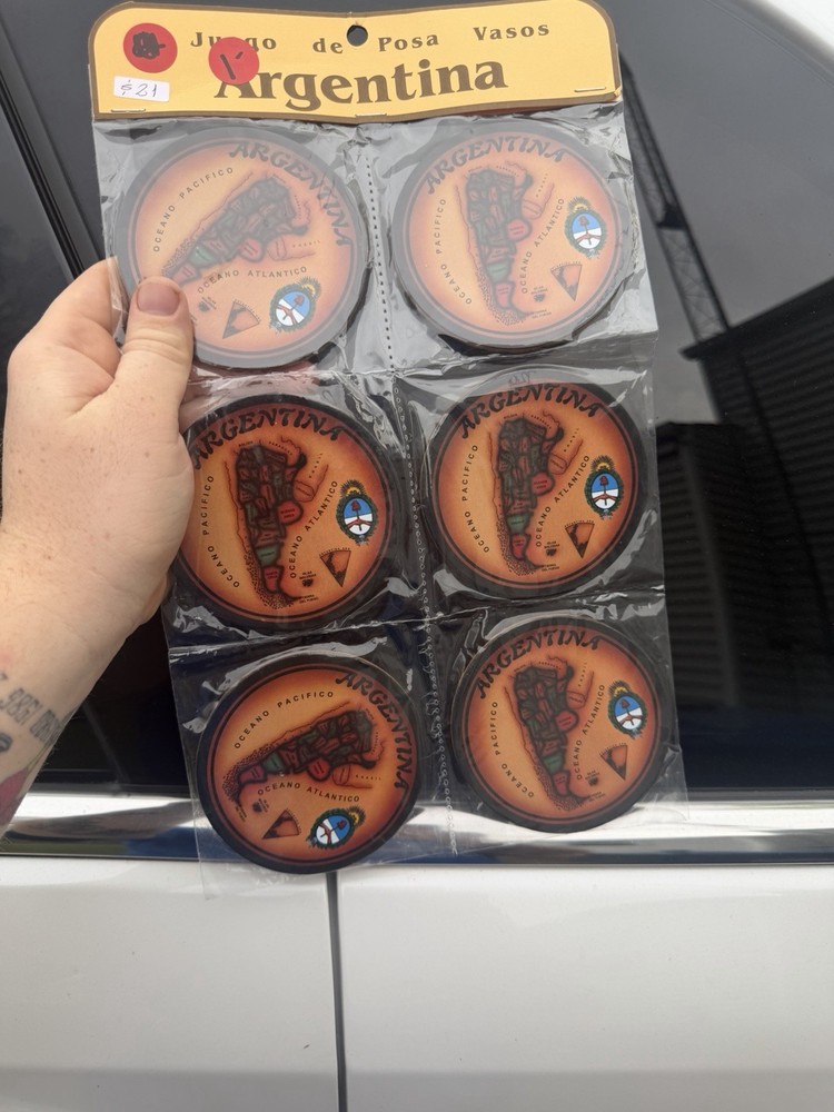 Argentina Coaster Set Of 6