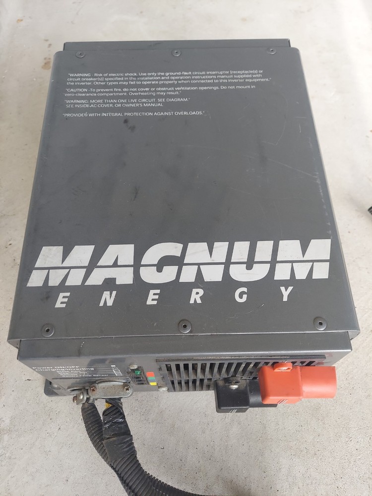 Magnum Energy ME2012 2000W 12V Sine Wave Inverter 100A Charger - GREAT CONDITION