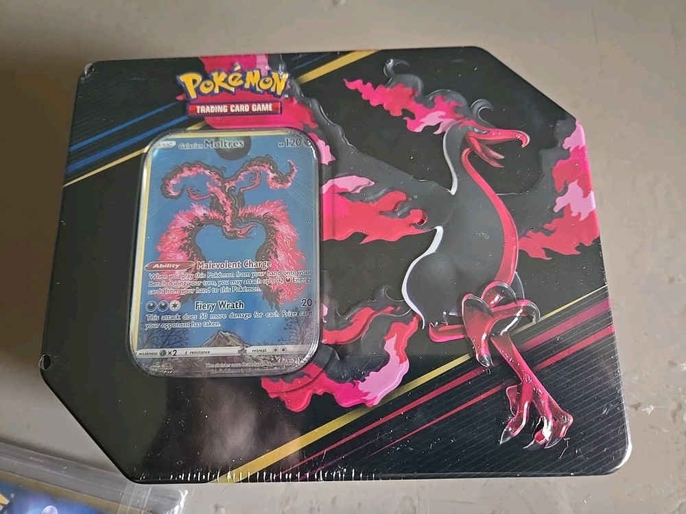 Pokemon TCG - Crown Zenith Tin [Galarian Moltres] Sealed