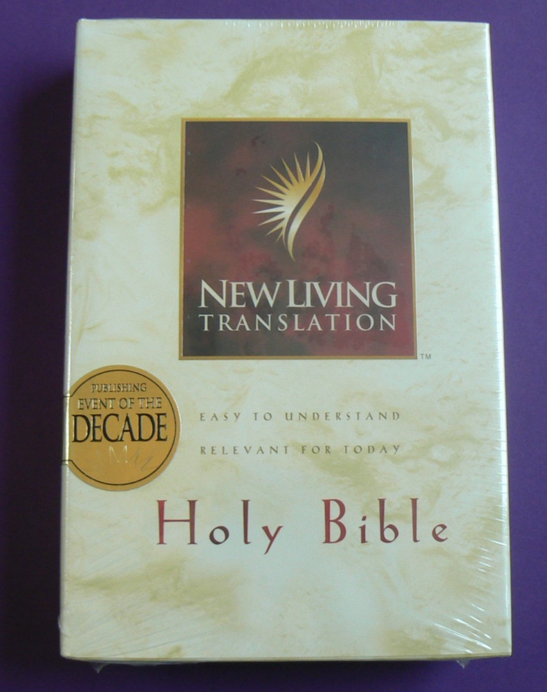 HOLY BIBLE, NLT New Living Translation sealed HC Tyndale