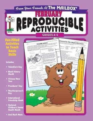 February: Reproducible Activities - Paperback, by Thad H. McLaurin - Very Good
