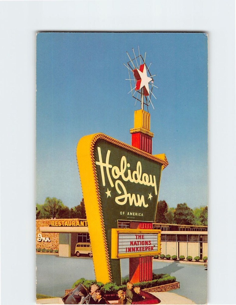 Postcard Holiday Inn West Memphis Arkansas USA