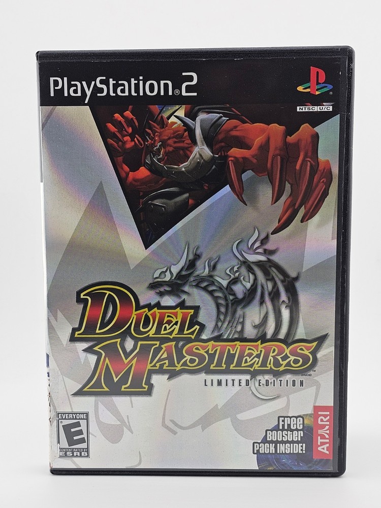 Sony Playstation 2 PS2 Duel Masters Limited Edition CIB Cleaned & Tested