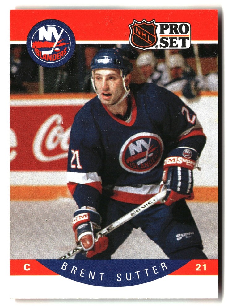 1990-91 Pro Set #191 Brent Sutter