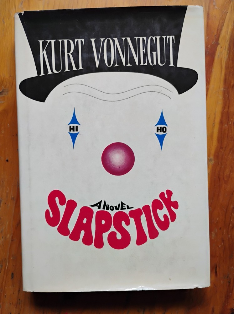 Vintage HC Slapstick by Kurt Vonnegut 1976 4th Print