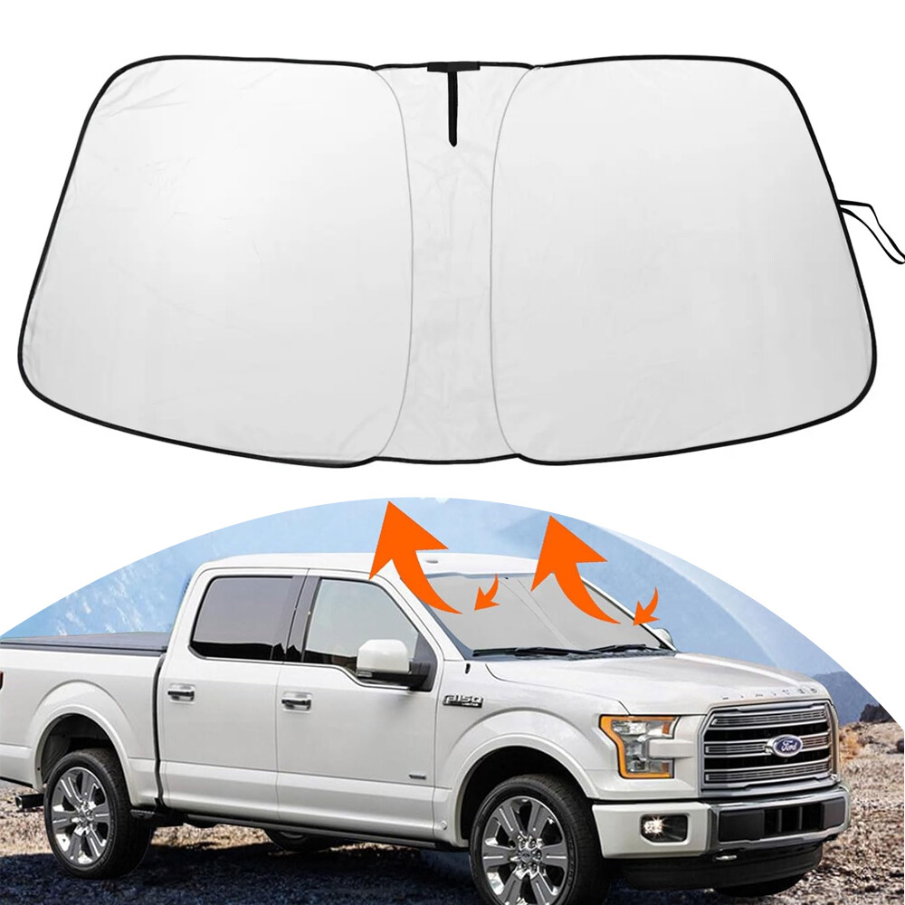 2021-2024 Ford F-150 Foldable Windshield Sunshade Cover