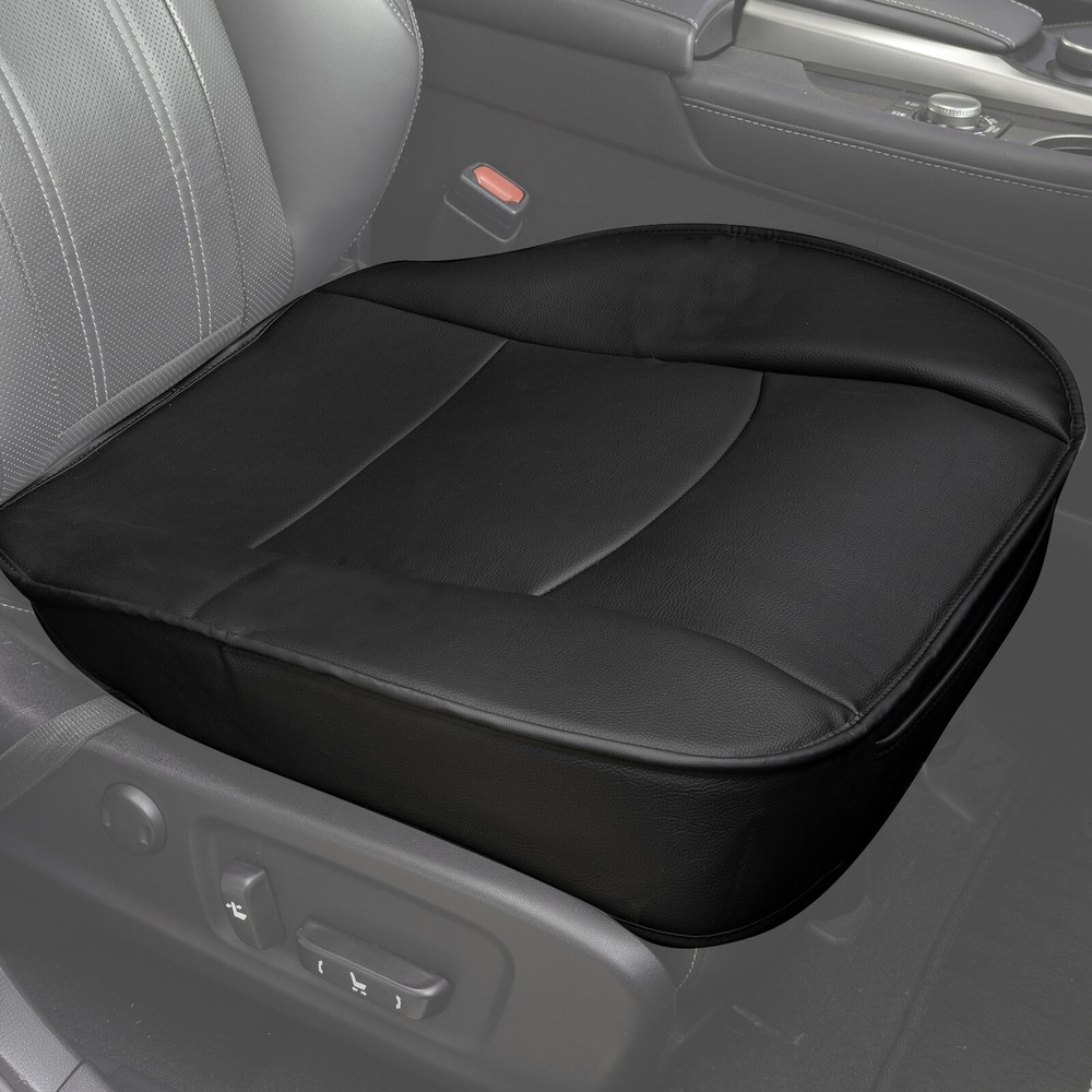 Universal Car Seat Front Cover PU Leather Breathable Pad Mat for Auto Chair USA