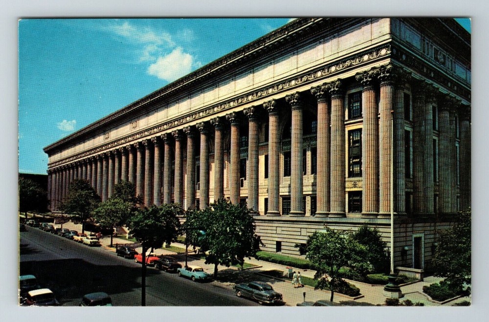 Albany NY-New York, New York State Educational Building  Vintage Postcard