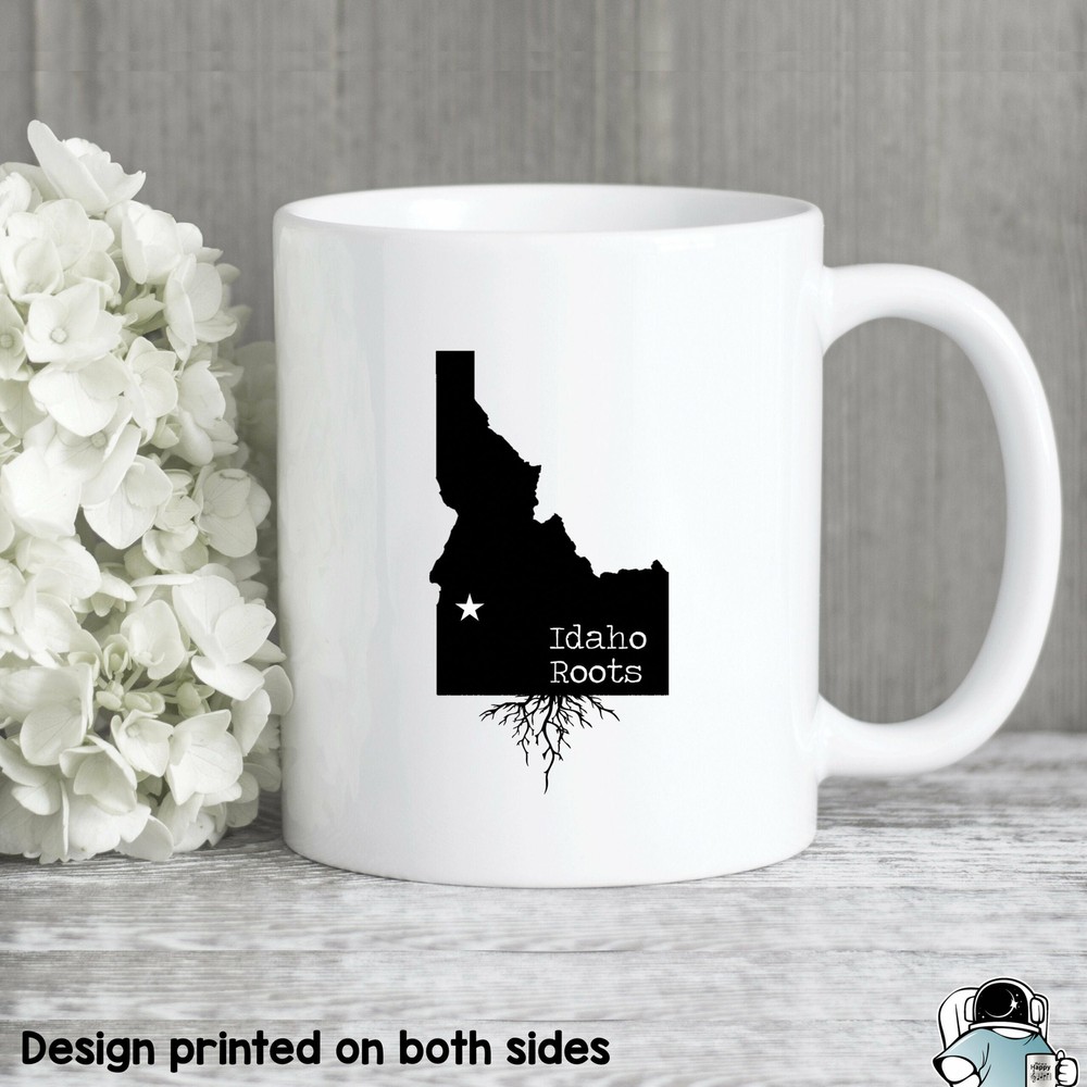 Idaho Mug Idaho Gift Idaho Map Idaho Coffee Mug Id State Mug Idaho Roots Mug