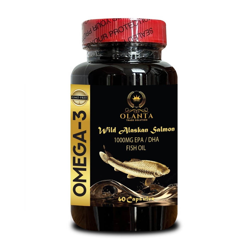FISH OIL OMEGA 3 SUPPLEMENTS - Fish Oil for best functionality, Excellent Source