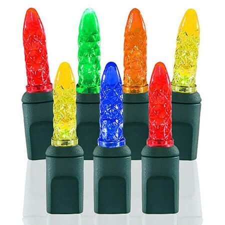 Pro Christmas M5 LED Holiday Lights - 70 Bulbs, 23.3ft - Professional Grade I...