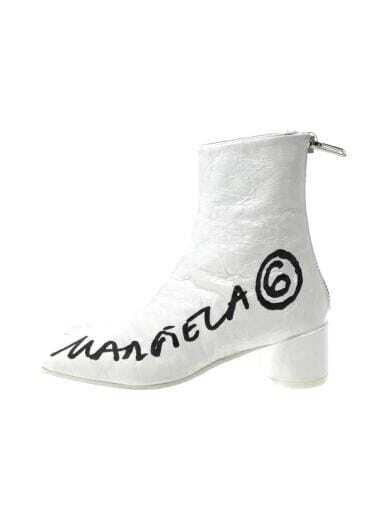 Maison Margiela Short Boots 35 White FRg49