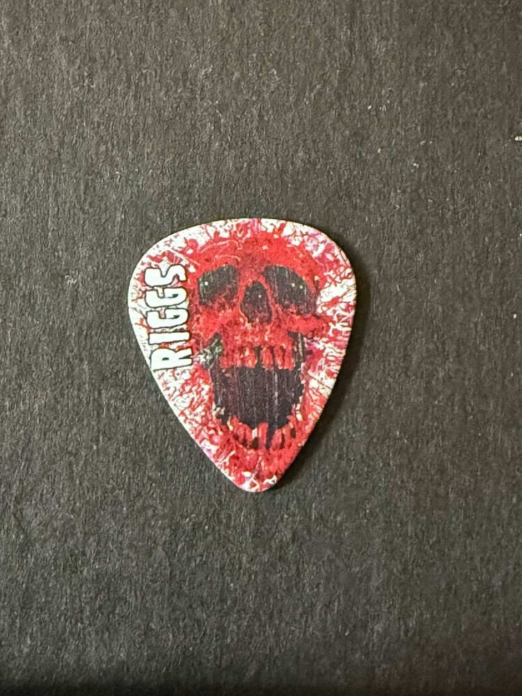 guitar pick collection - ROB ZOMBIE. RIGGS. 2023 25TH ANNIVERSARY. HELLBILLY