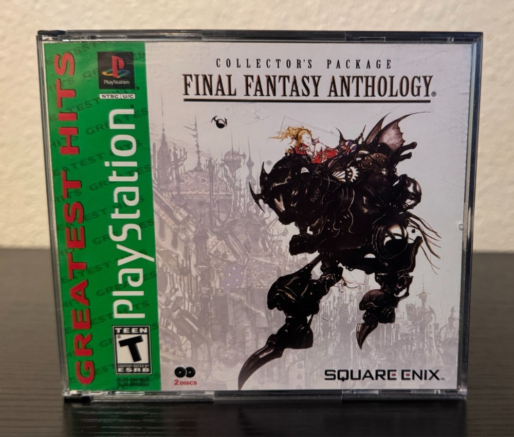 Final Fantasy Anthology Playstation 1 PS1 Game Complete Excellent Condition