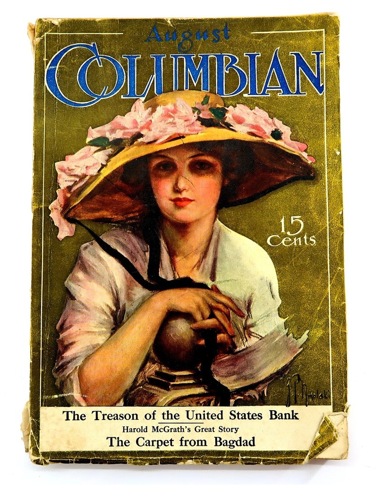 Antique 1911 COLUMBIAN Magazine from August '11 Monthly Mag ~ Nice Condition