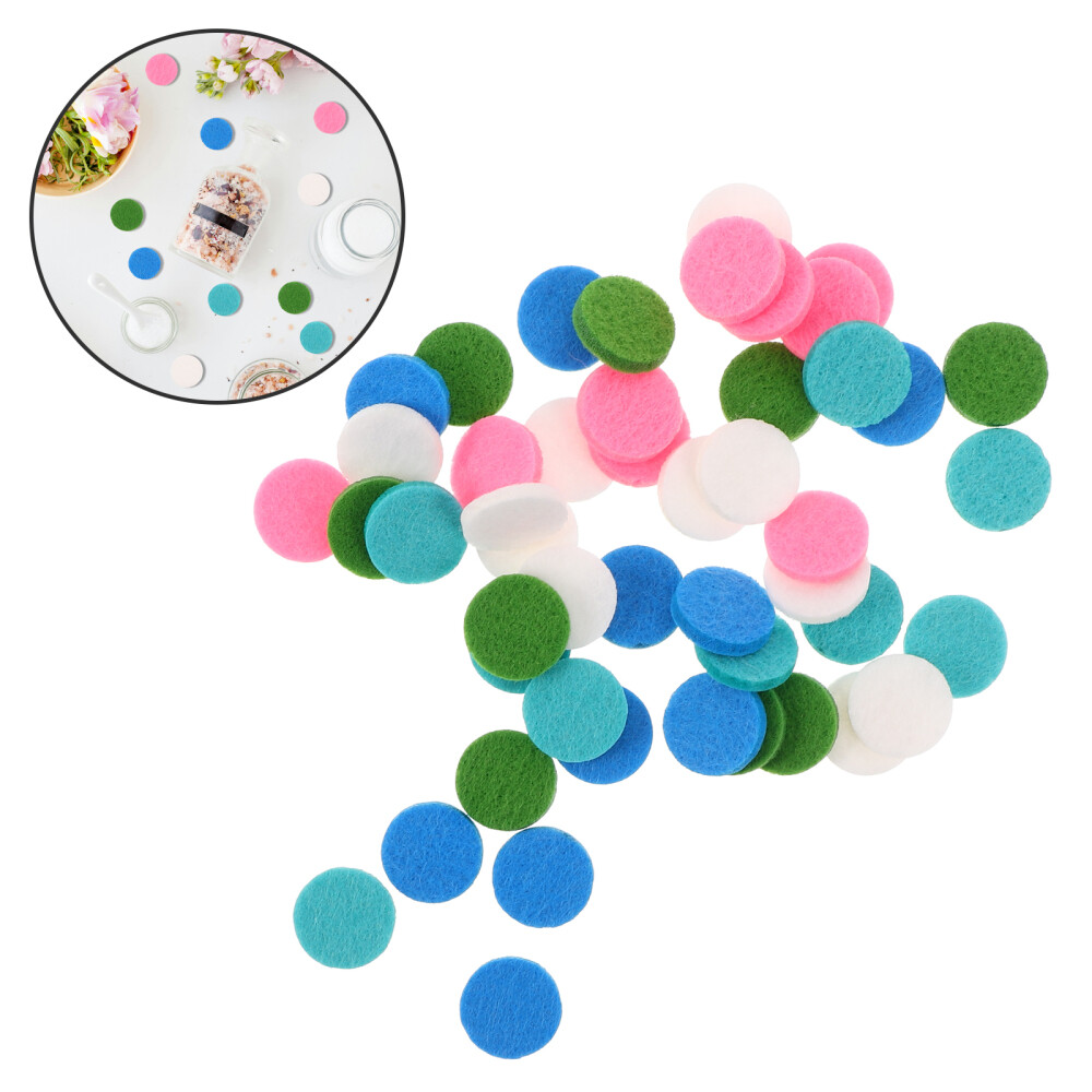 50 Aromatherapy Cotton Pads for Essential Oil Car Vent & Scent Bracelet Refills
