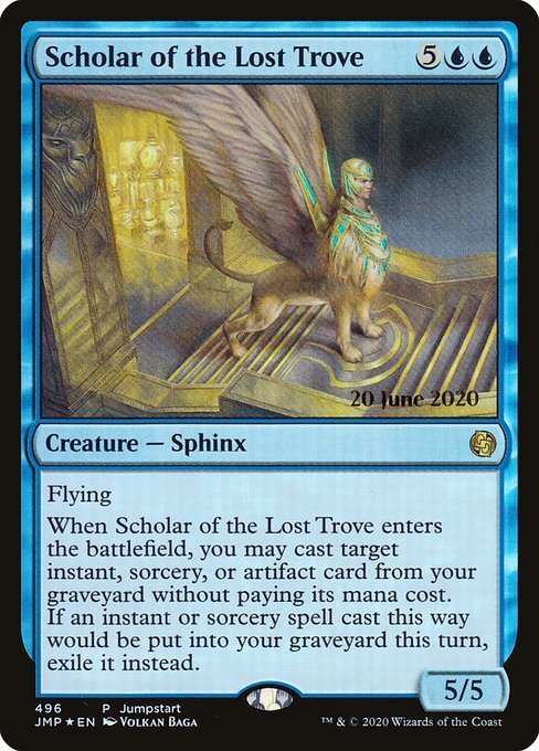 Pre-Release Promos - Scholar of the Lost Trove - Foil - Release Promo