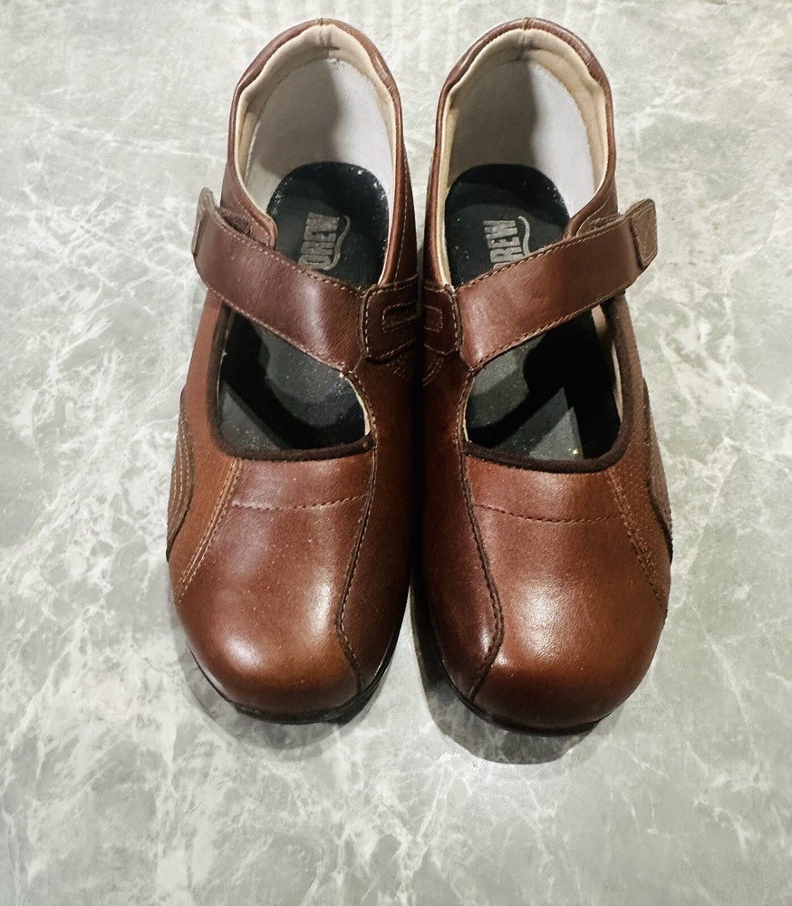 Drew Shoes “Rose” Mary Jane Women’s Size 9M Brown Leather Diabetic Comfort