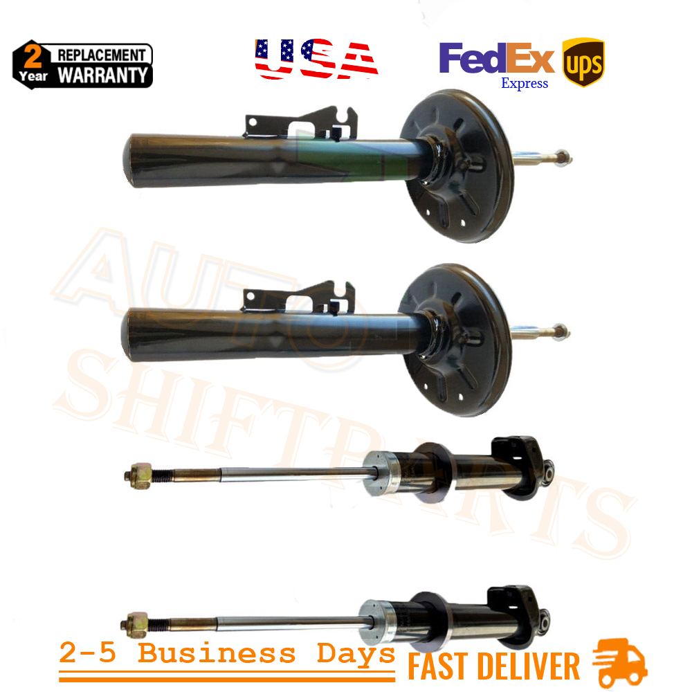 4x Front Rear Shock Absorbers Struts Set For Porsche 911 996 Carrera 1999-2005