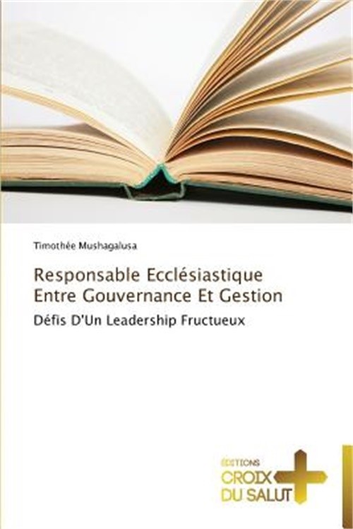 Responsable eccl�siastique entre gouvernance et gestion (Paperback or Softback)