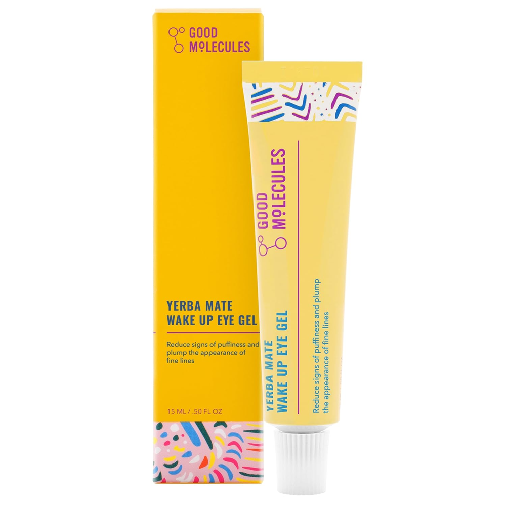 Hydrating Yerba Mate Eye Gel with Hyaluronic Acid for Dark Circles