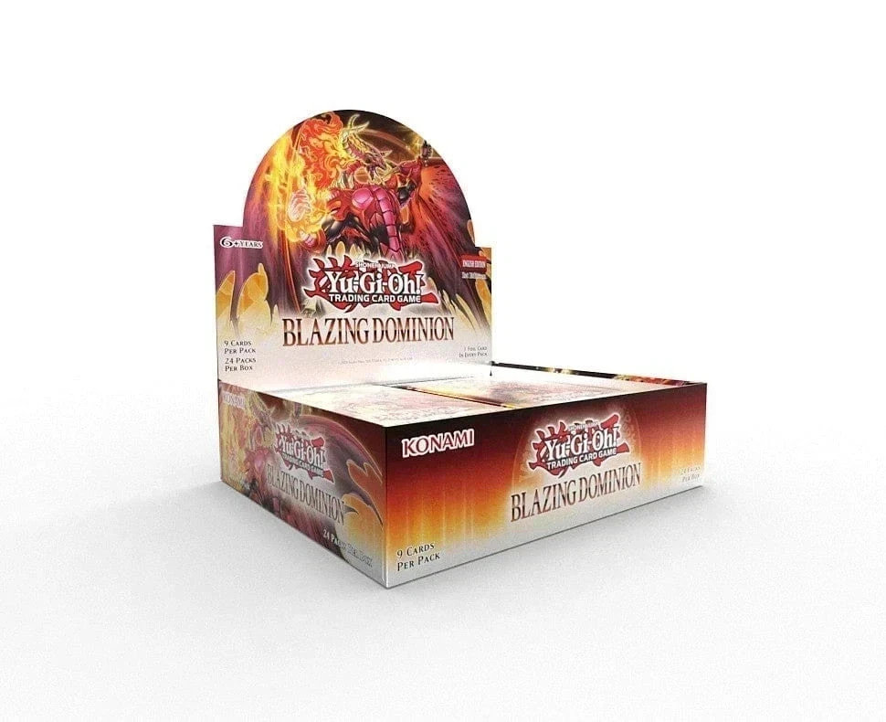 Yugioh Blazing Dominion Booster Box 1st Edition Factory Sealed