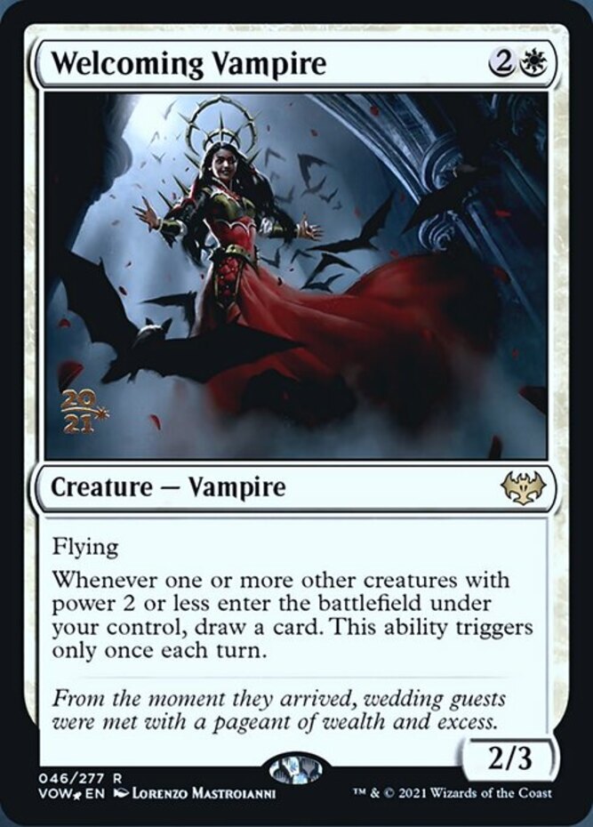Pre-Release Promos - Welcoming Vampire - Foil - Prerelease Promo