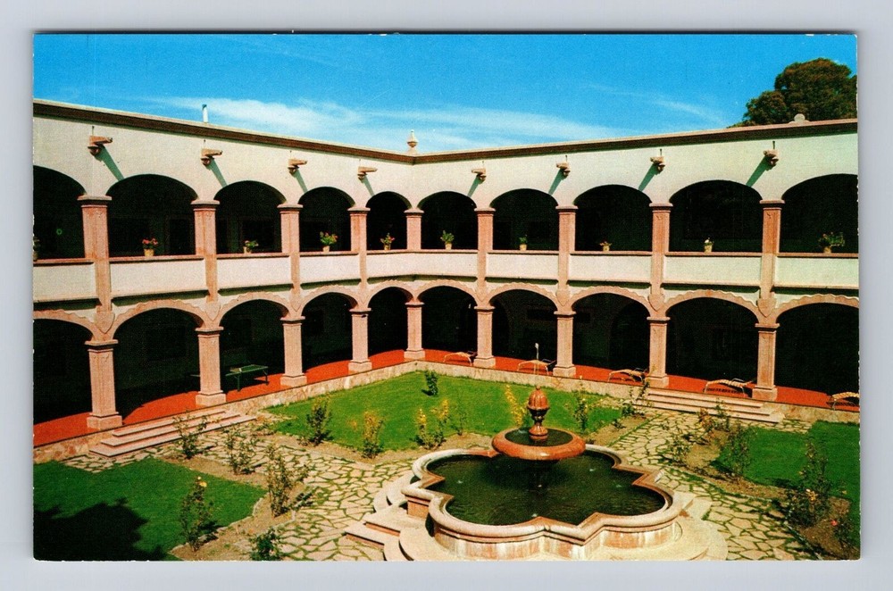 Zimapan- Hidalgo, Hotel Posada Del Rey, Advertisement, Antique, Vintage Postcard
