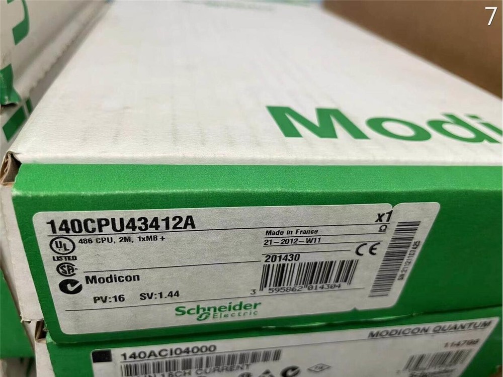 1PC NEW IN BOX PLC CONTROLLER 140CPU43412A One Year Warranty＃ #A6-3