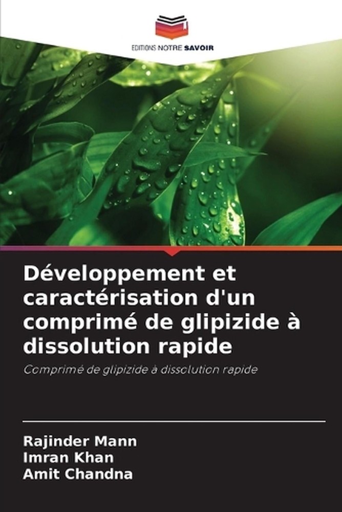 Dveloppement et caractrisation d'un comprim de glipizide dissolution rapide by R