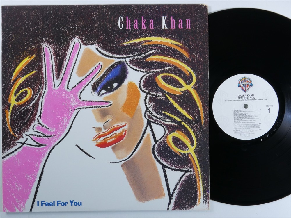 CHAKA KHAN I Feel For You WARNER BROS LP VG+ i