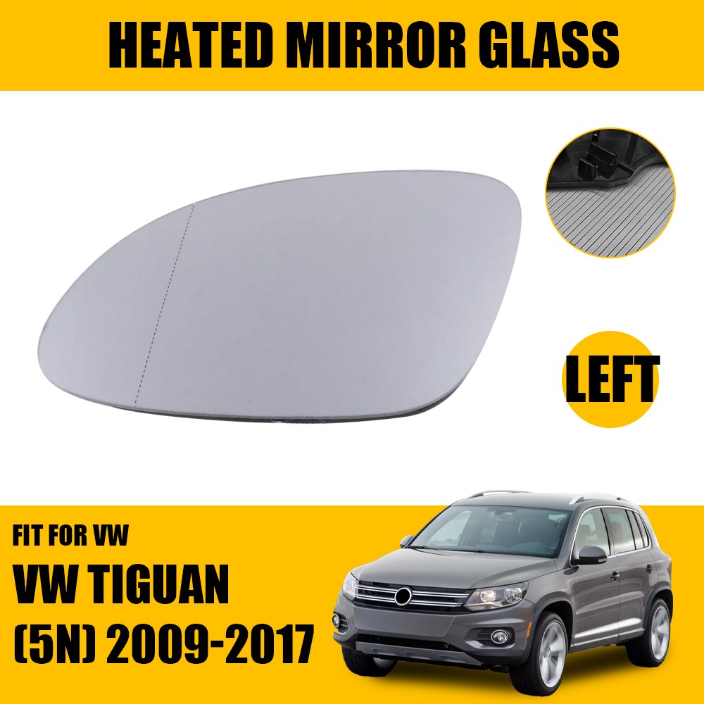 5N0857521 Mirror Glass Left Driver Side For VW Tiguan 2009 2010 2011 2012-2017 M