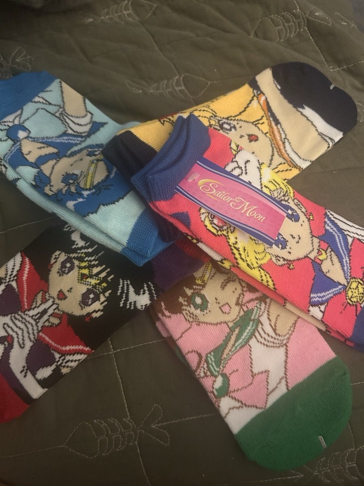 Pretty Guardian Sailor Moon Crystal Crew Socks chibi Sailor Moon