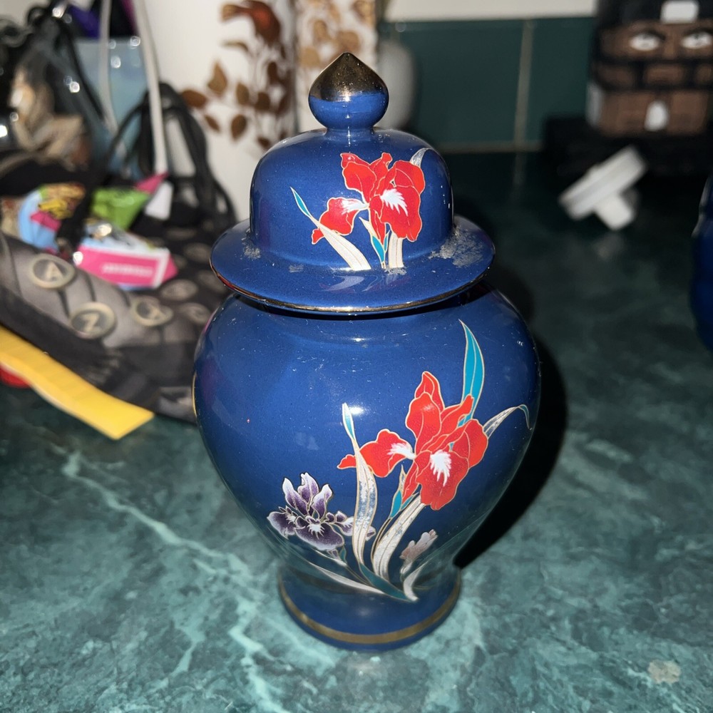 Vintage Fine China Japan Cobalt Blue 6