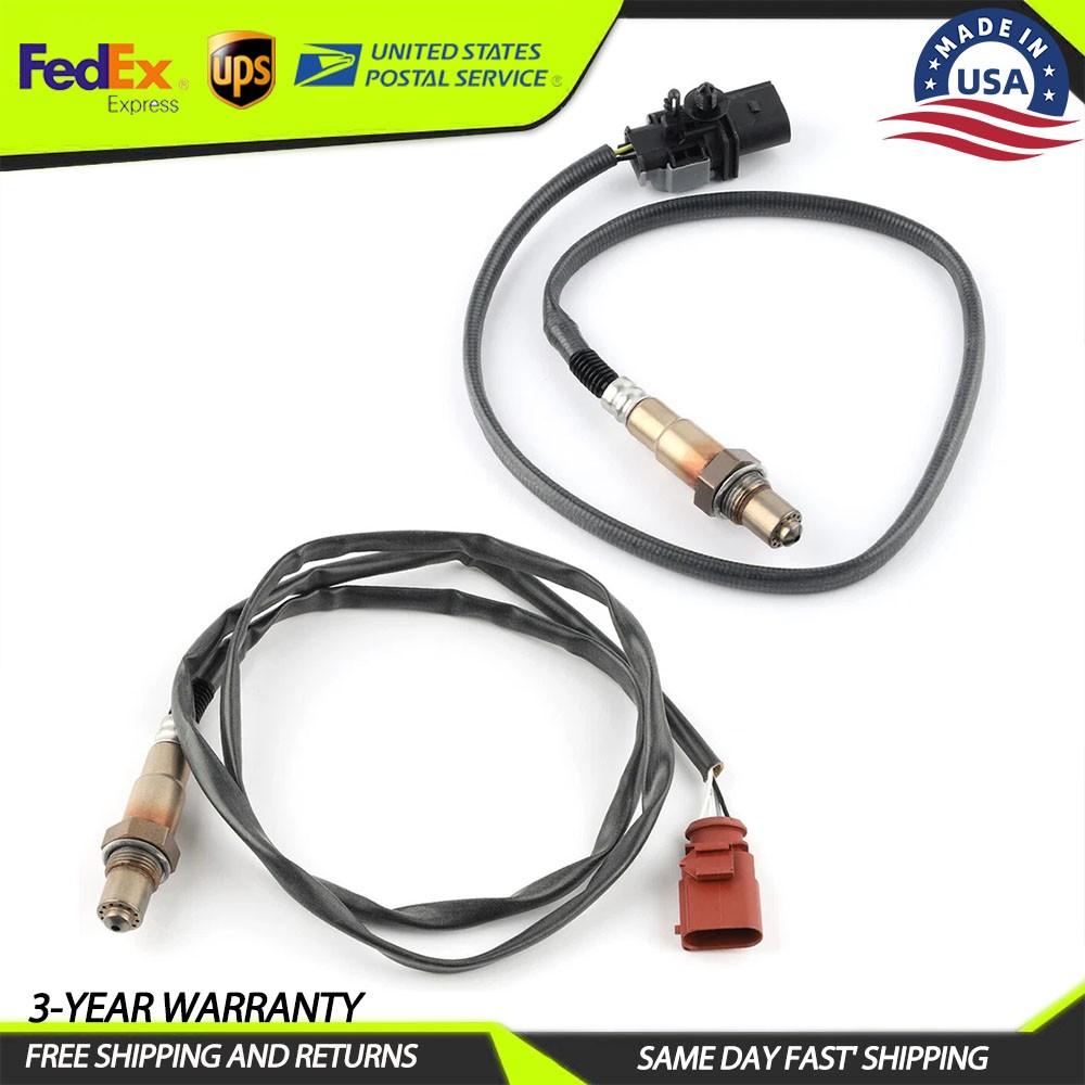 2X Up+Downstream Oxygen O2 Sensor For VW Jetta Audi A4 TT 234-4829 234-5019