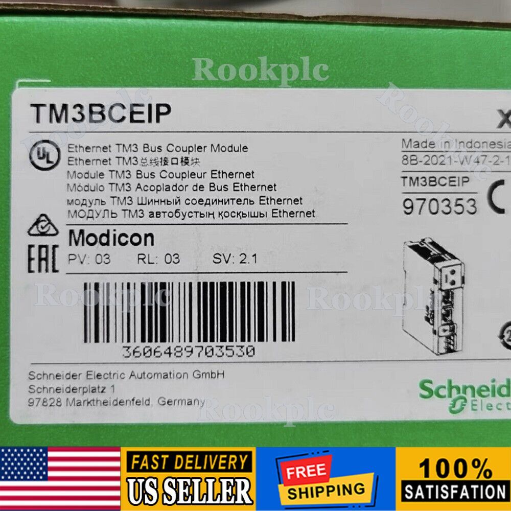 Schneider TM3BCEIP PLC Module Original Box Fast Shipping