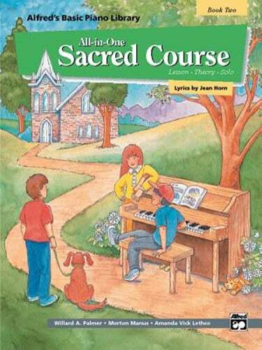 Alfred's Basic All-In-One Sacred Course, Bk 2: Lesson * Theory * Solo by Palmer