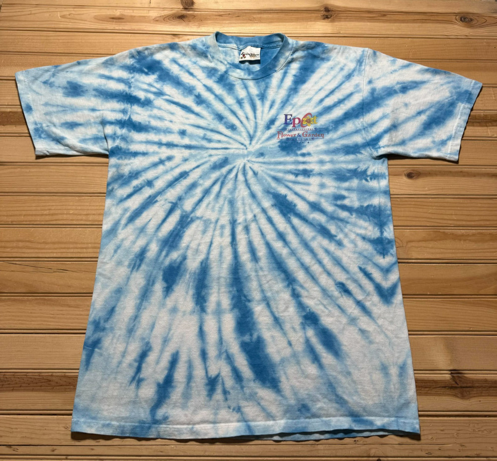Vintage Y2K 2004 Walt Disney World Epcot Flower & Garden Festival Shirt - Large
