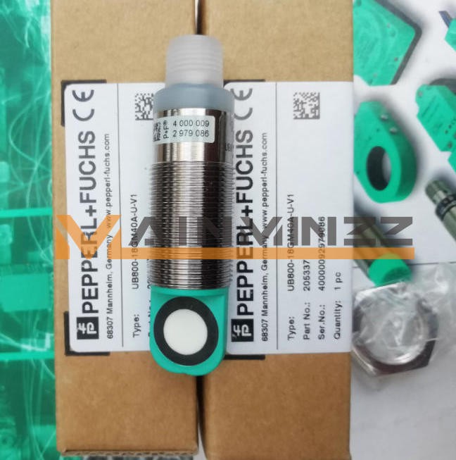 One New Pepperl+Fuchs UB800-18GM40-U-V1 ultrasonic sensor