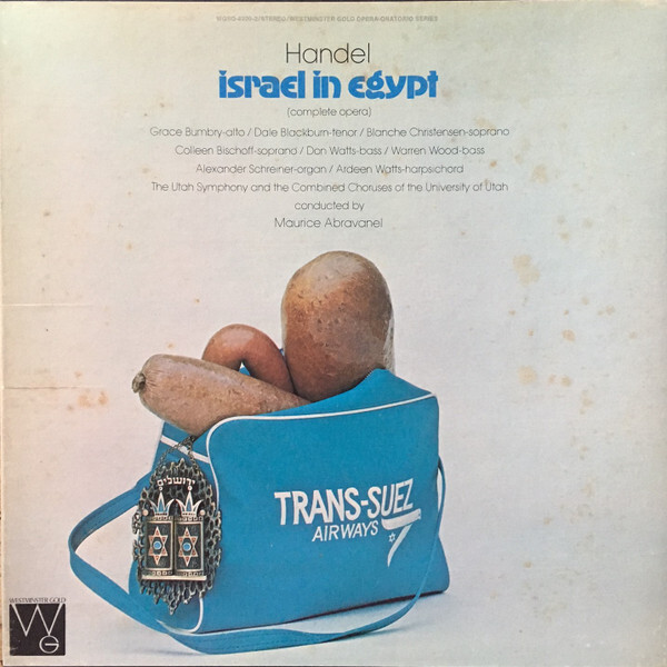 Georg Friedrich Händel, Maurice de Abravanel, Utah Symphony Orchestra - Israel