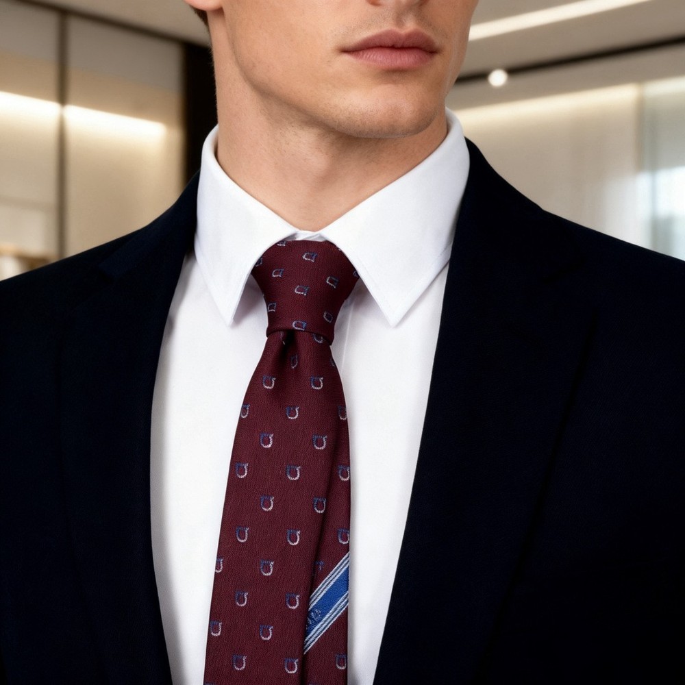 Ferragamo tie NWT with Authentic Box