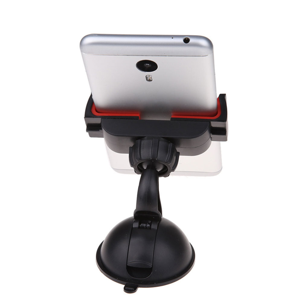 360 Degree Phone Support Retractable Car Windshield Mount Cellphone