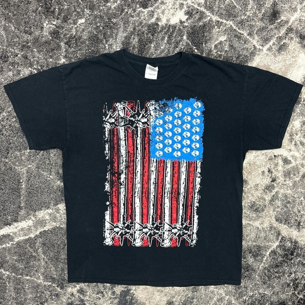 Vintage Hatebreed Shirt Mens Large Y2K Honor Never Dies Victory Records Tour