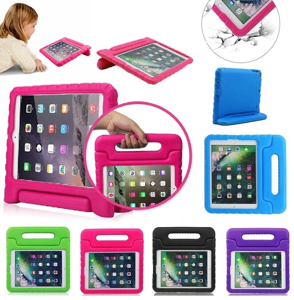 Kids Shockproof Foam Case Handle Cover Stand for iPad 2 3 4 5 Mini Air Pro 10.5