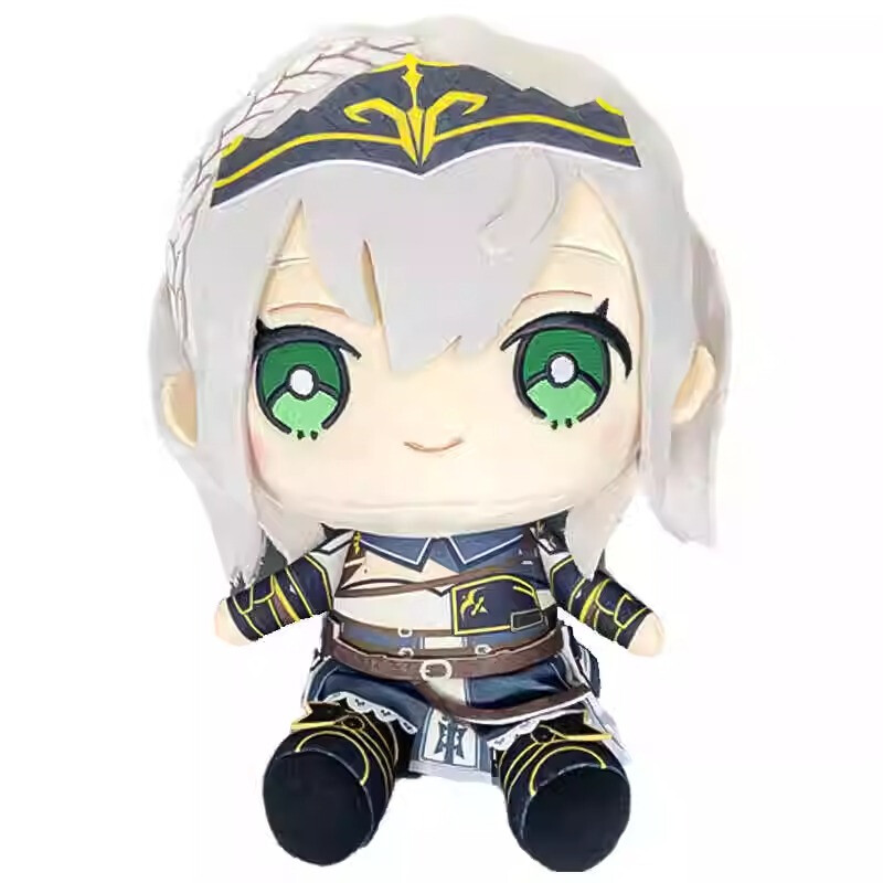 Hololive Shirogane Noel 20cm Anime Plush Doll Stuffed Toy Gift